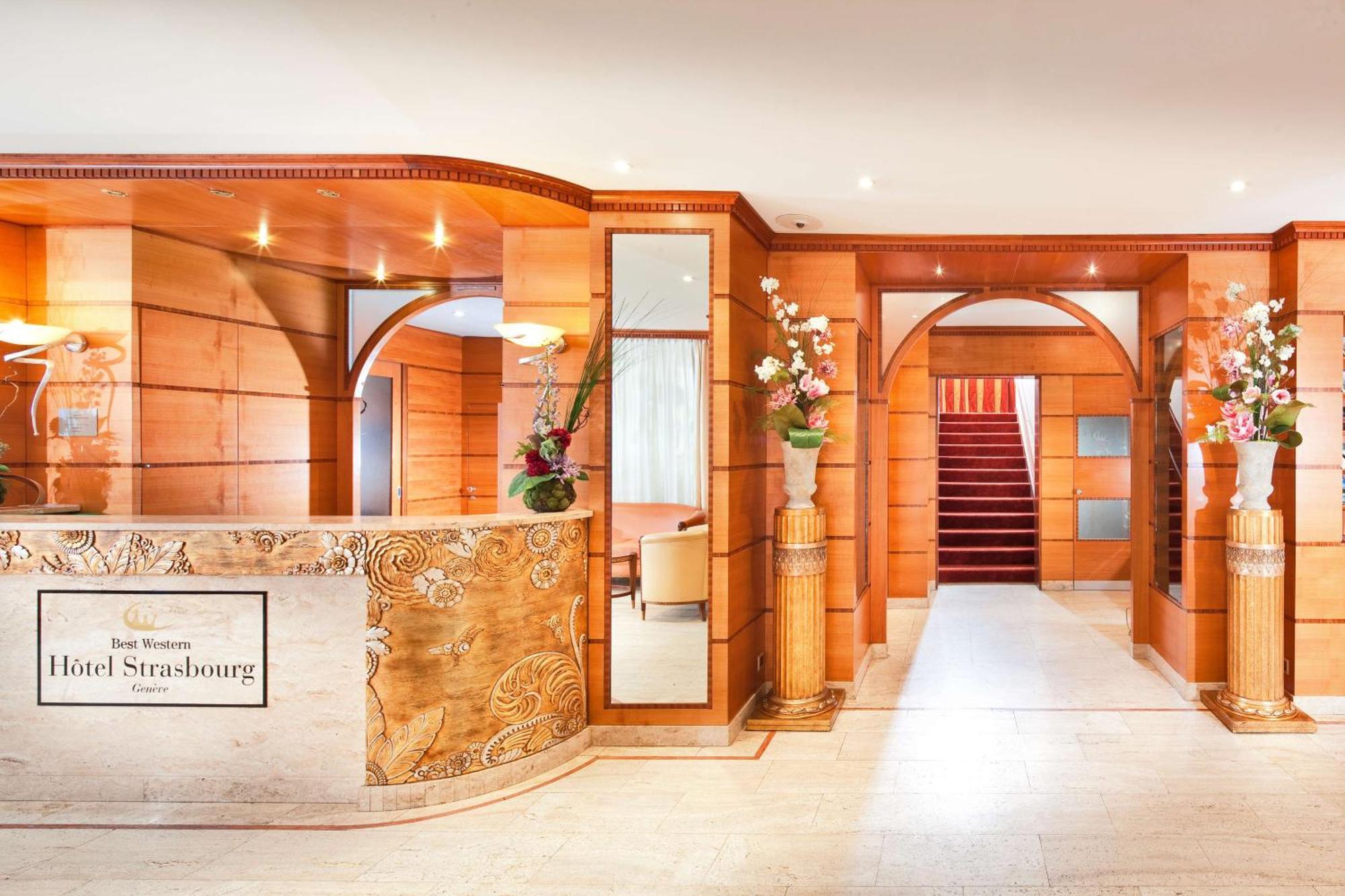 Hotel Strasbourg Женева Экстерьер фото