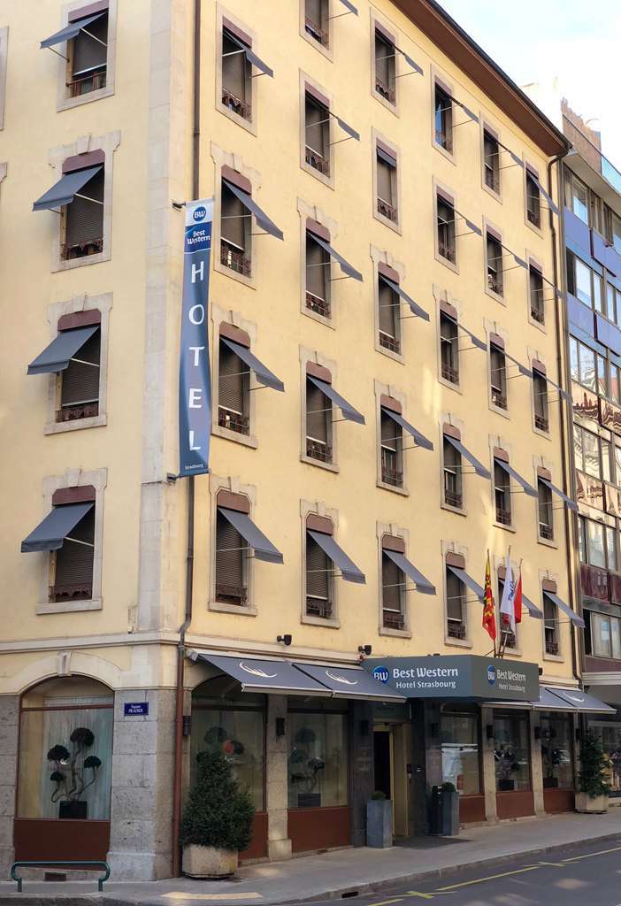 Hotel Strasbourg Женева Экстерьер фото