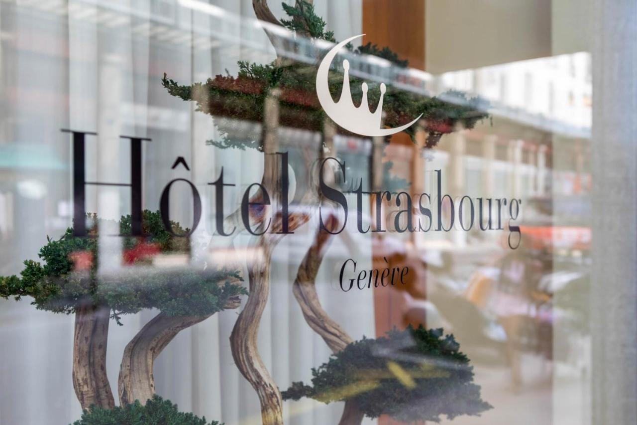 Hotel Strasbourg Женева Экстерьер фото