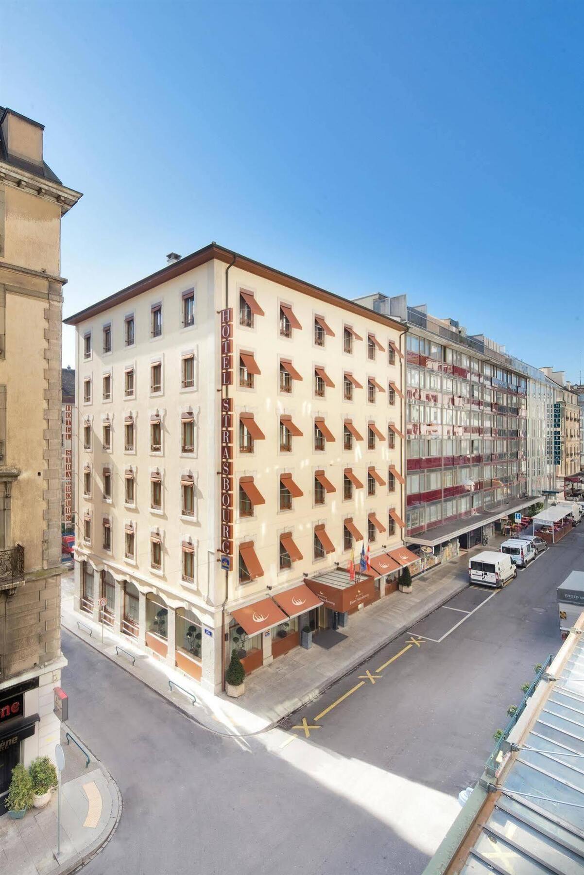 Hotel Strasbourg Женева Экстерьер фото